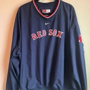Nike vintage Red Sox long sleeve game day pullover size XXL